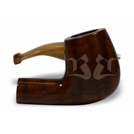 Cachimbo Bertoldi Elite Natural Curvo Peça Única